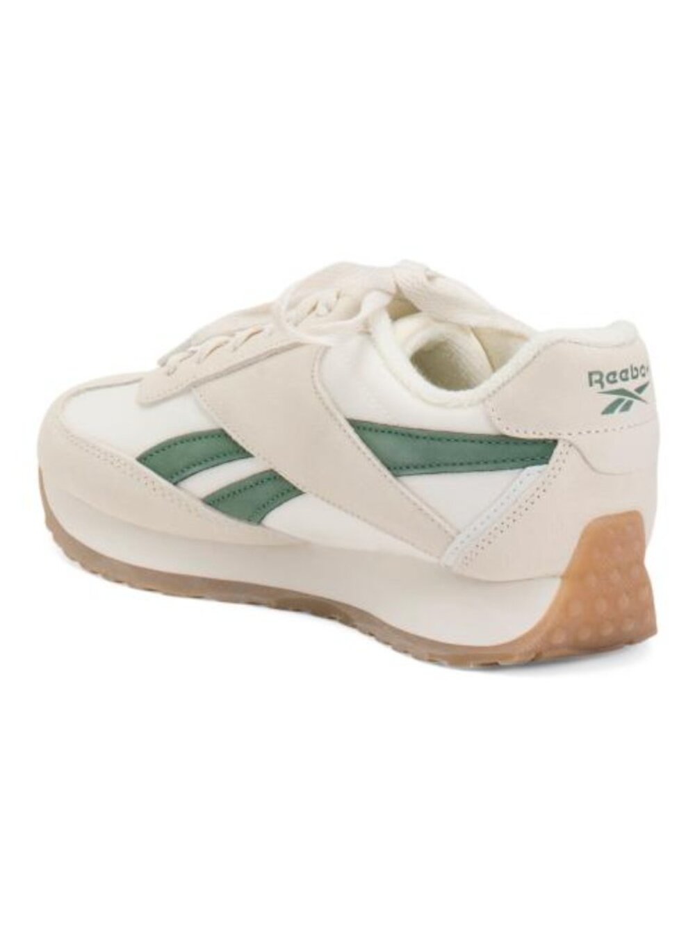 REEBOK Green/Cream Zynexia 2 Low Profile Sneakers - Picture 2 of 3